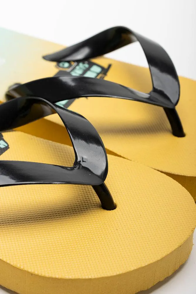 Flip flop yellow