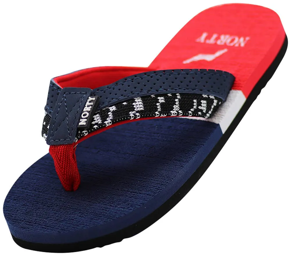 Norty BOYS 11-4 SANDAL BLUE RED   19113
